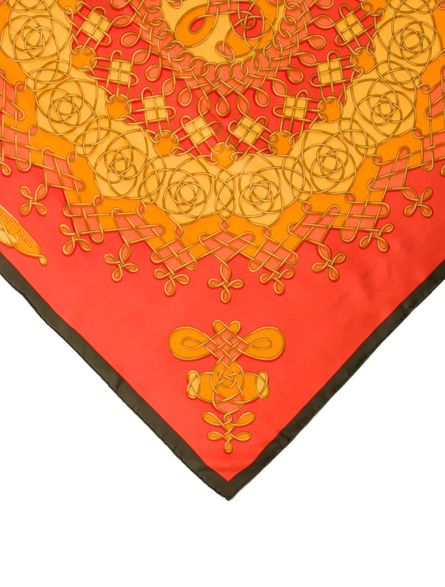 HERMÈS VINCI BY FRANCOISE HERON TWILL SILK SCARF
