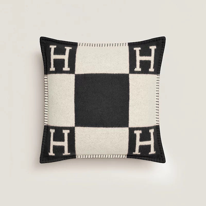 HERMÈS WOOL CASHMERE AVALON PILLOW PM