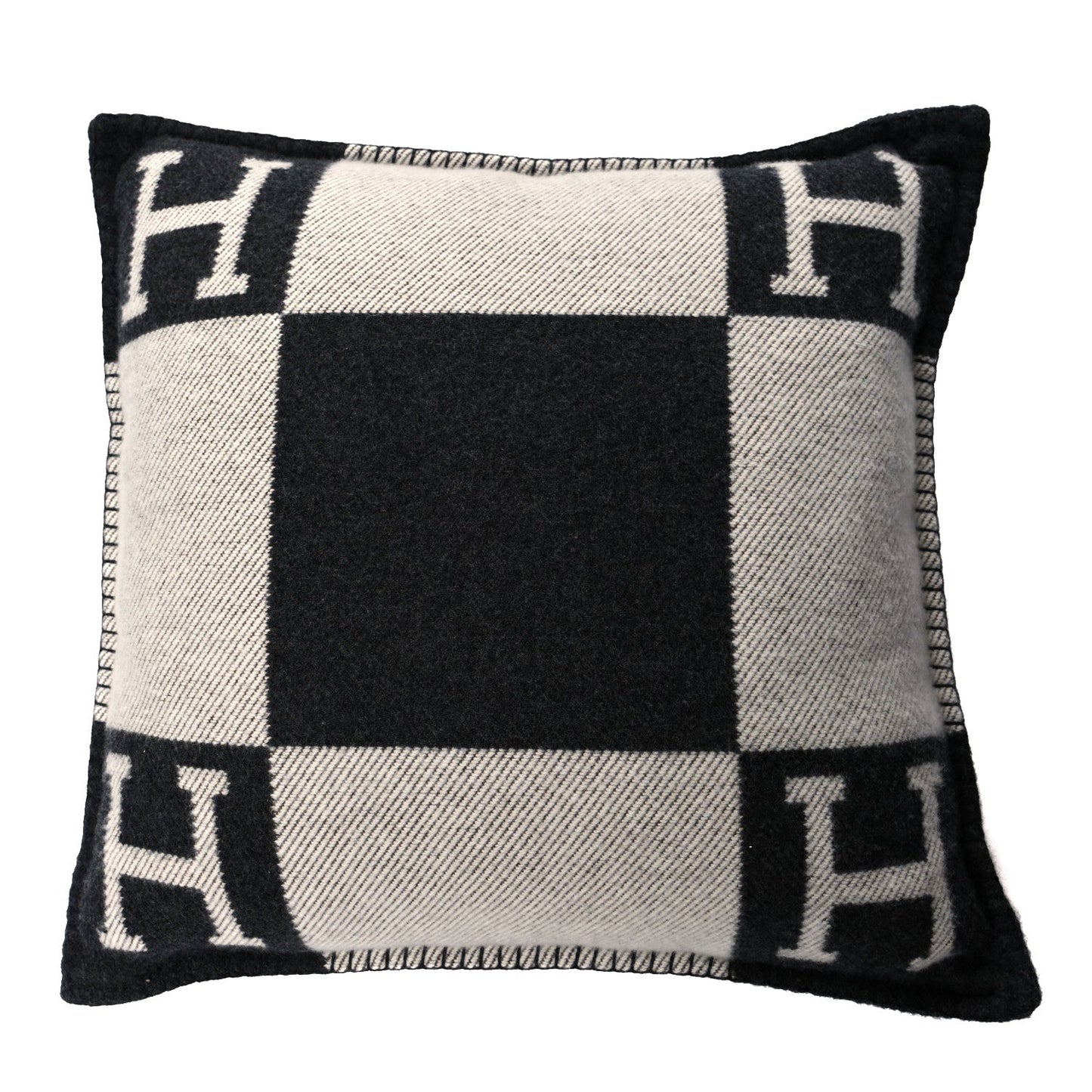 HERMÈS WOOL CASHMERE AVALON PILLOW PM