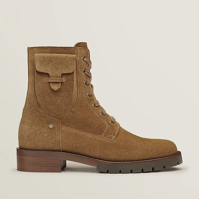 HERMÈS DEFENSE ANKLE BOOTS