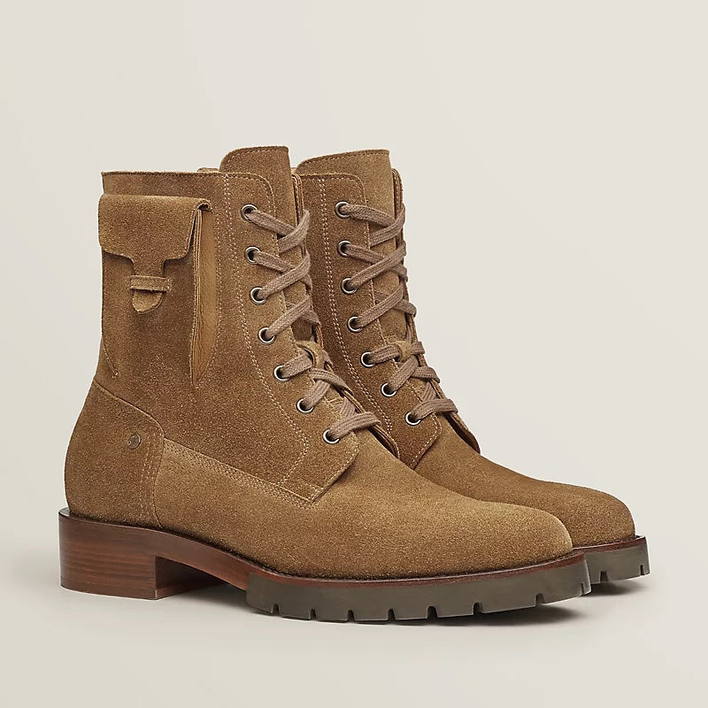 HERMÈS DEFENSE ANKLE BOOTS