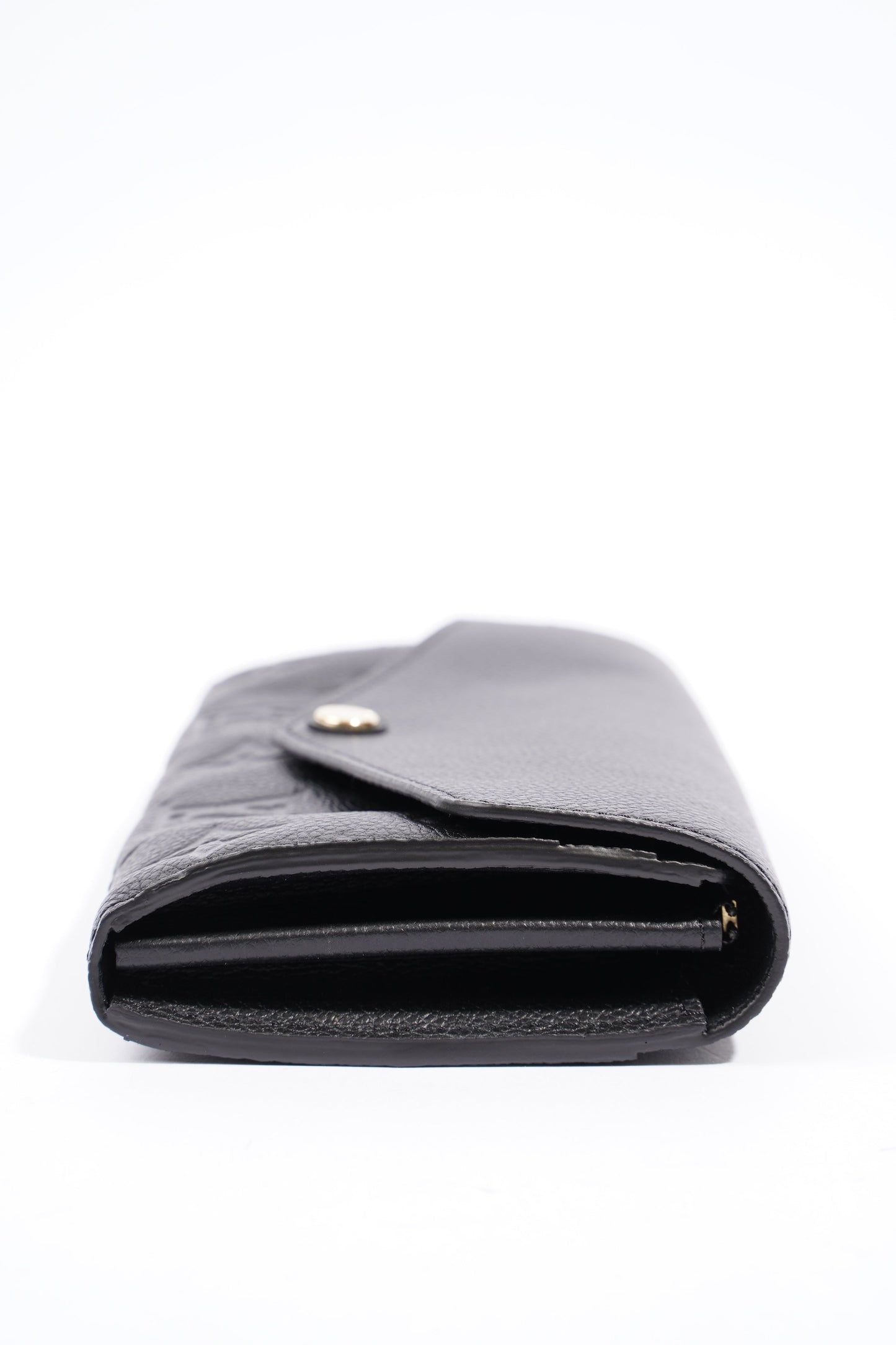 Louis Vuitton Sarah Wallet Black Empreinte Leather