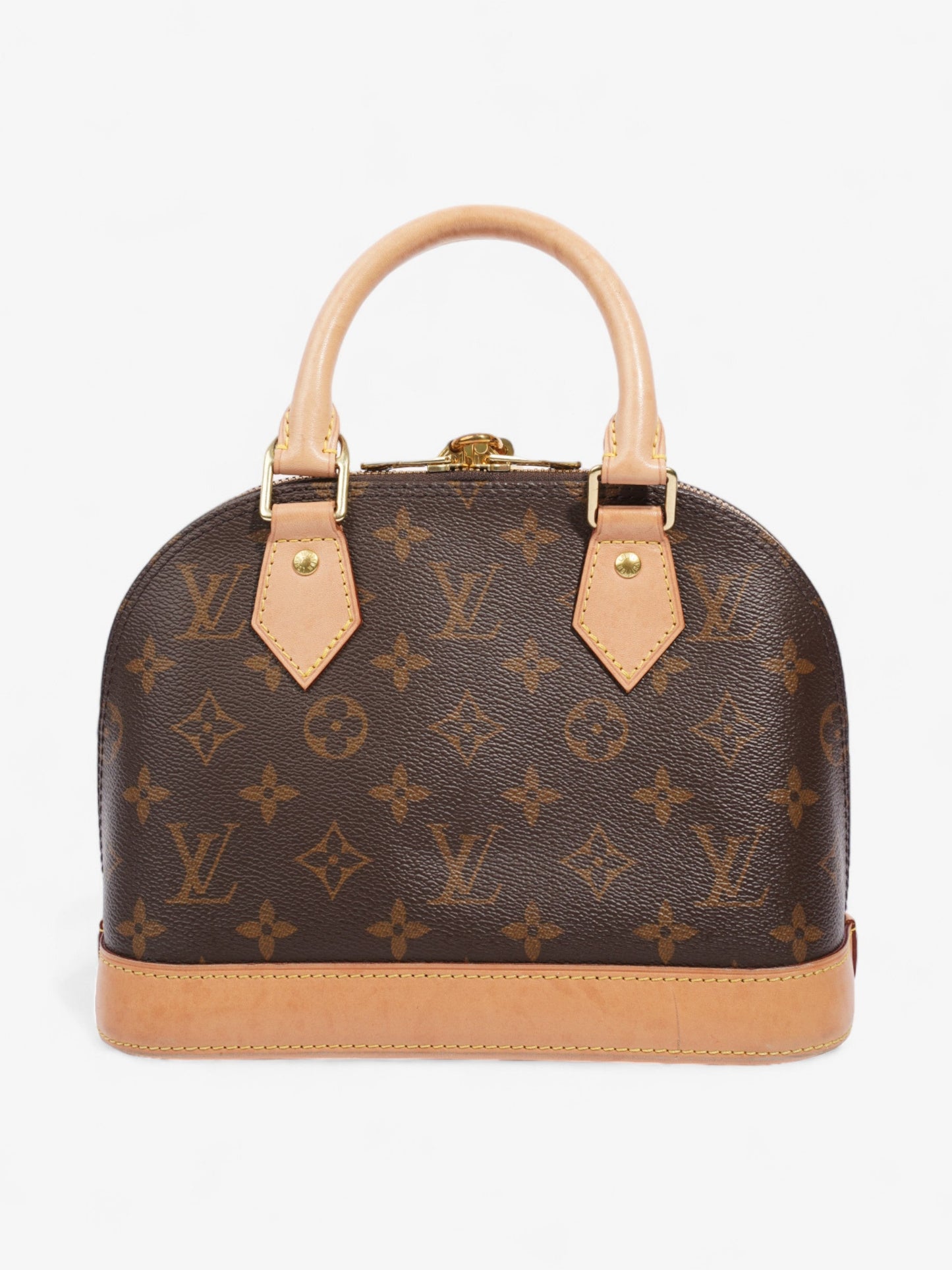 Louis Vuitton Alma BB Monogram / Beige Coated Canvas