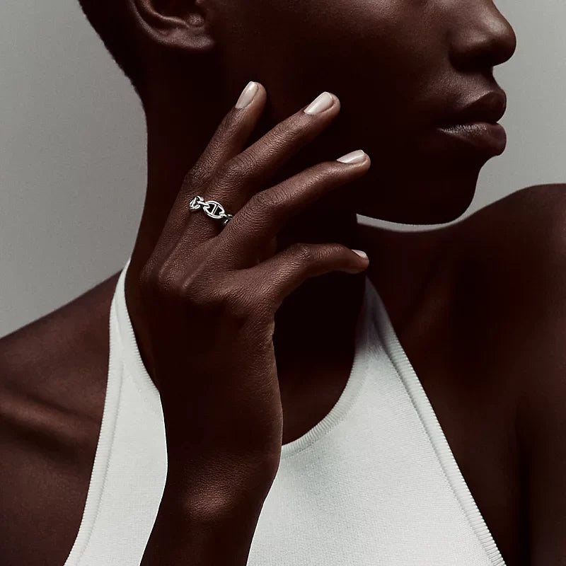 HERMÈS Chaine D'ancre Enchainee RING