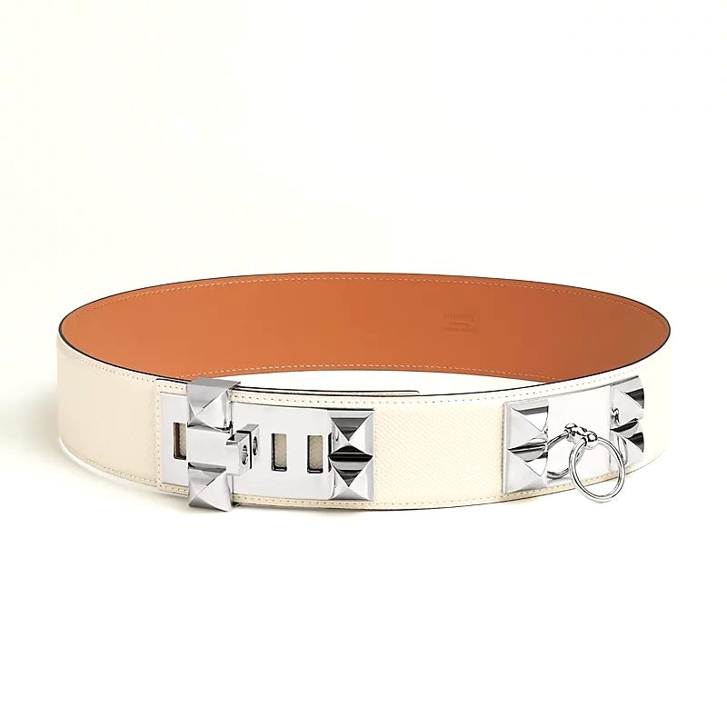 HERMÈS COLLIER DE CHIEN EPSOM LEATHER 42MM BELT