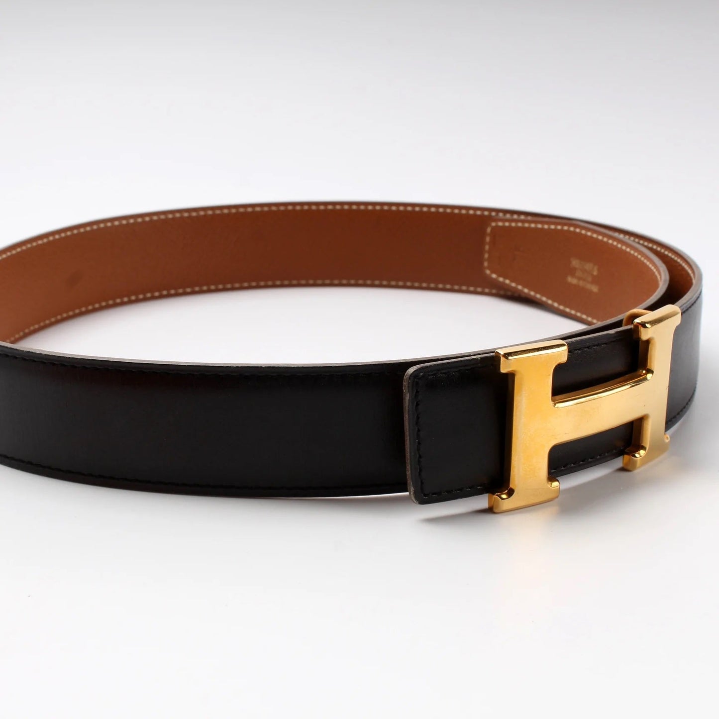 HERMÈS  CONSTANCE H REVERSIBLE BELT