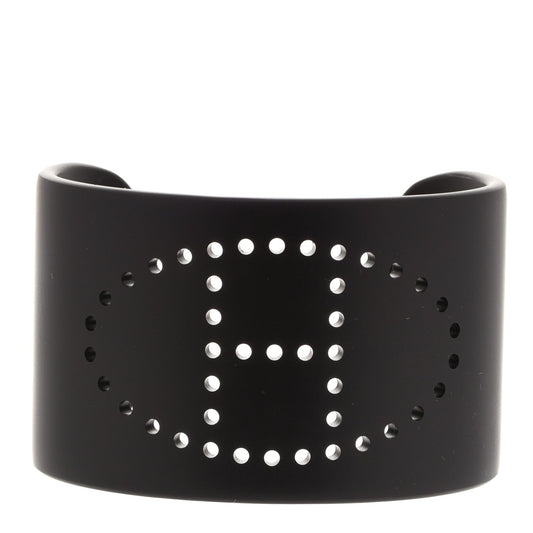 HERMÈS  Evelyne Sunset Cuff Bracelet T3 Black