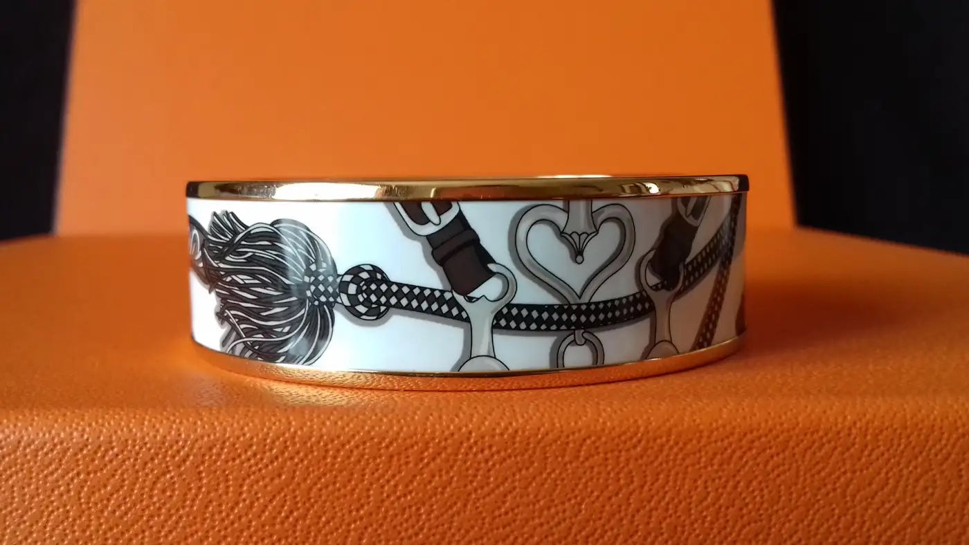 HERMÈS FESTIVAL DES AMAZONES ENAMEL BRACELET