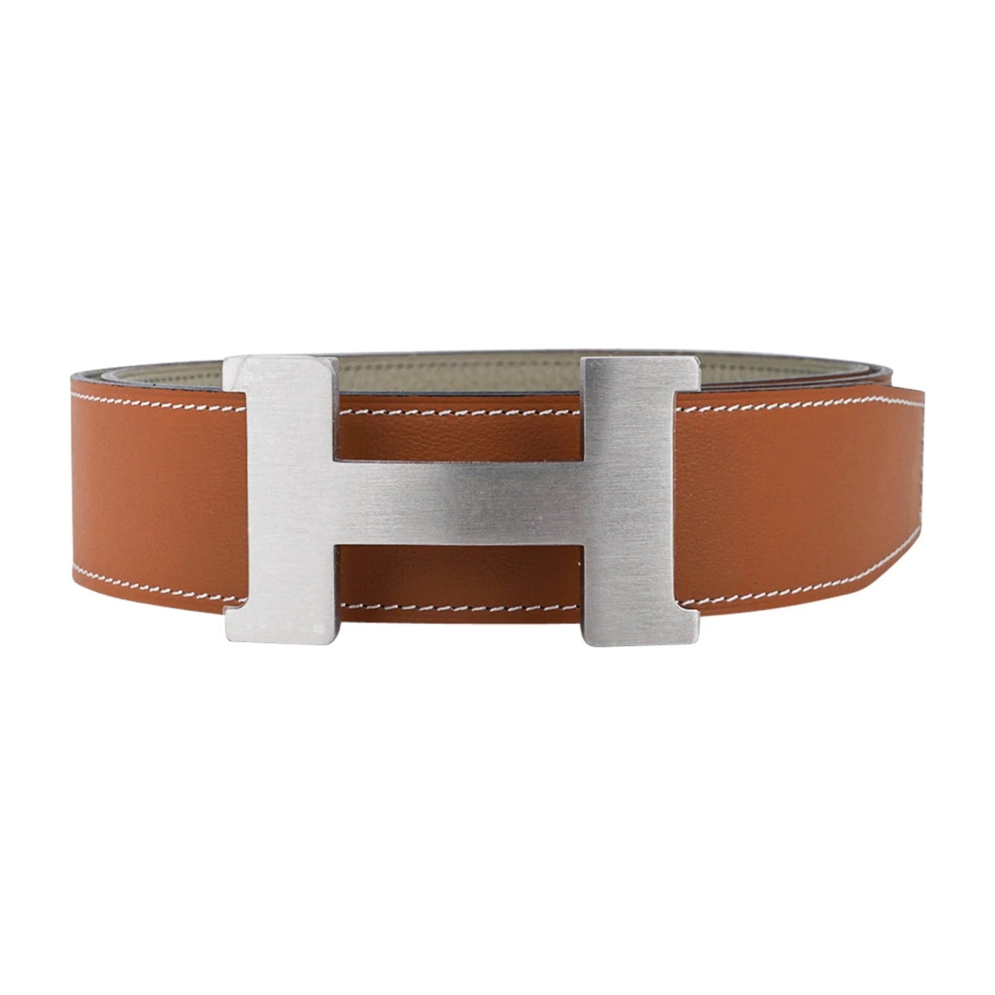 HERMÈS H CONSTANCE REVERSIBLE LEATHER BELT
