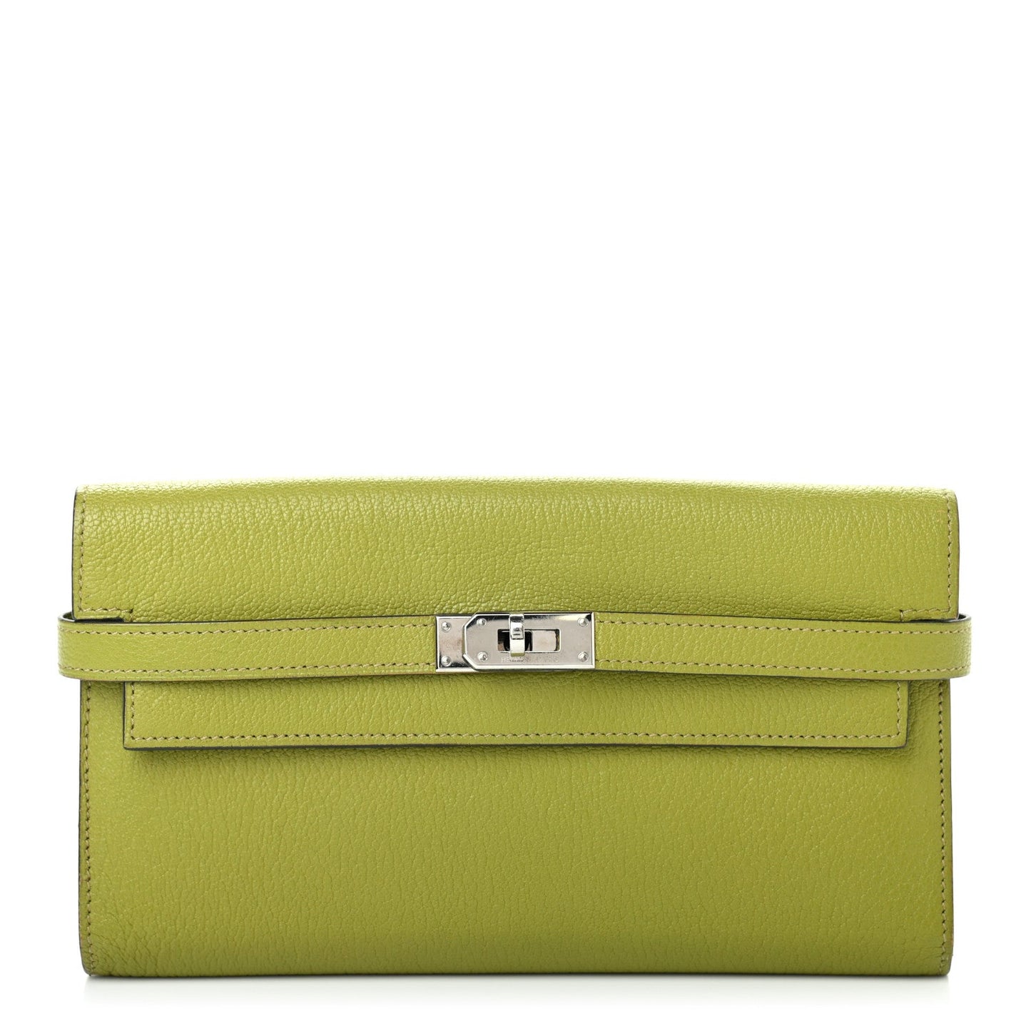 HERMÈS Kelly Long Chevre Mysore Wallet