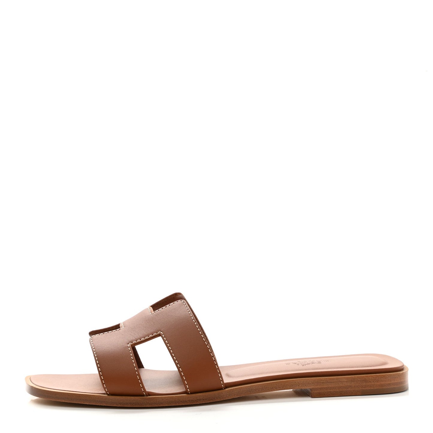 HERMÈS  LEATHER ORAN SANDALS