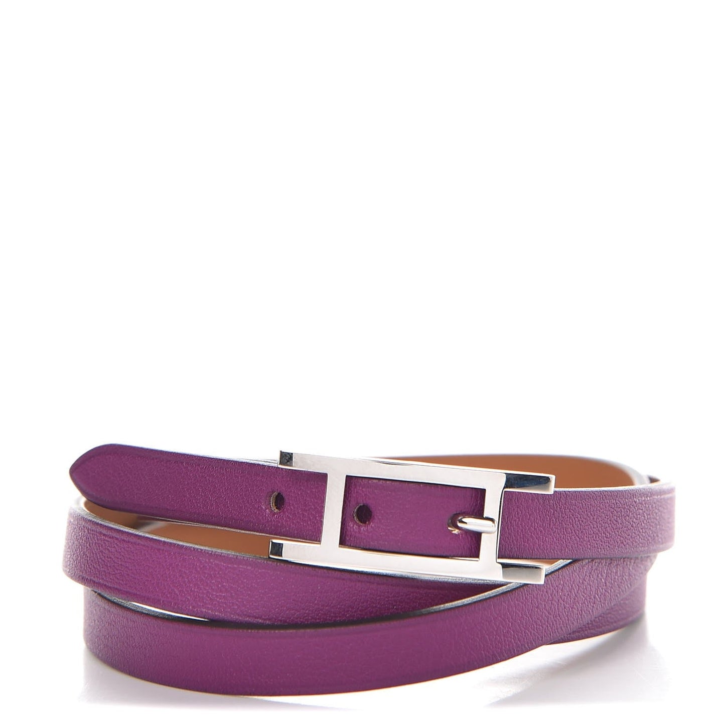 HERMÈS Swift Hapi 3MM Wrap Bracelet
