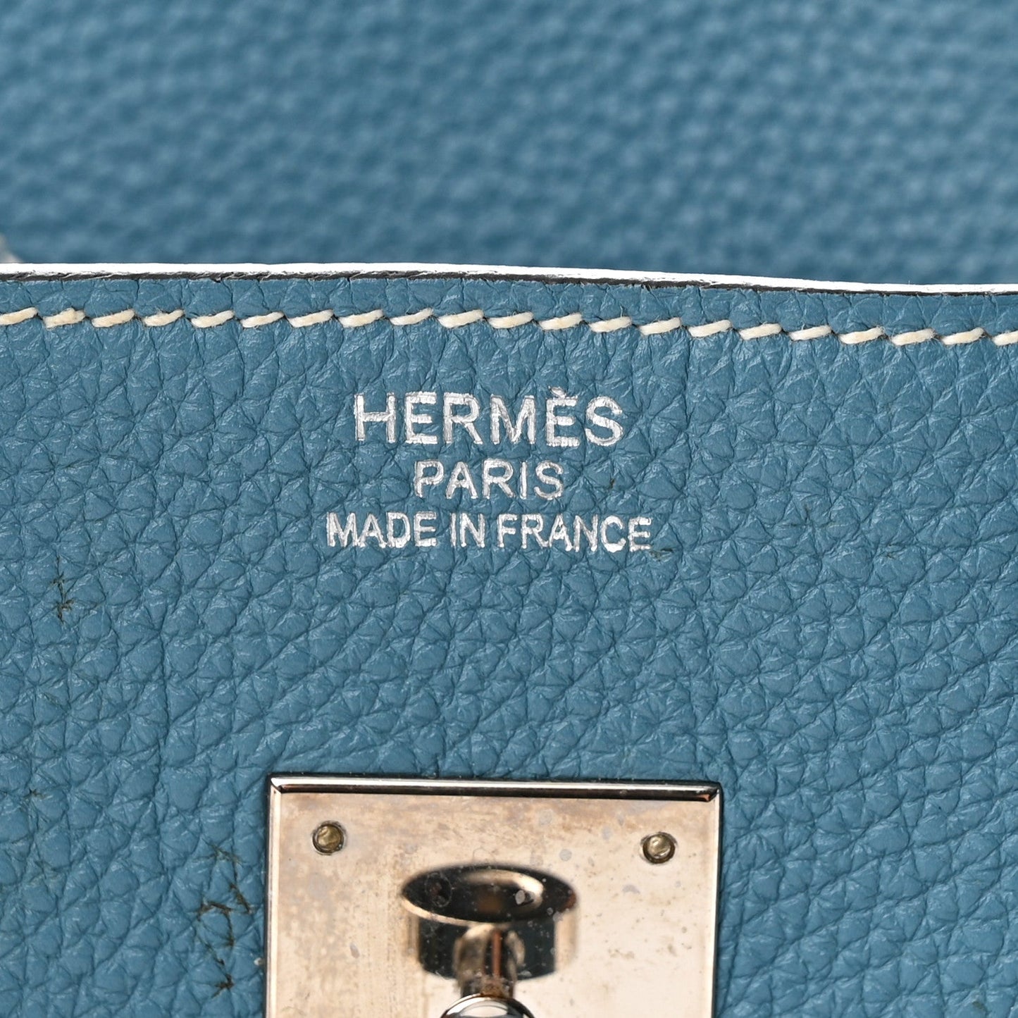 HERMÈS TOGO BIRKIN 35 IN BLUE JEAN-HS