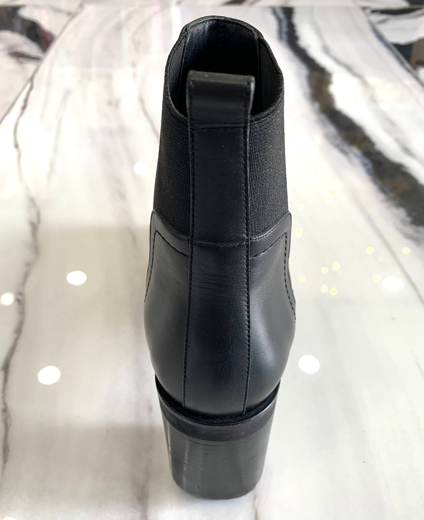 HERMÈS LEATHER PUNCHY BOTTINES