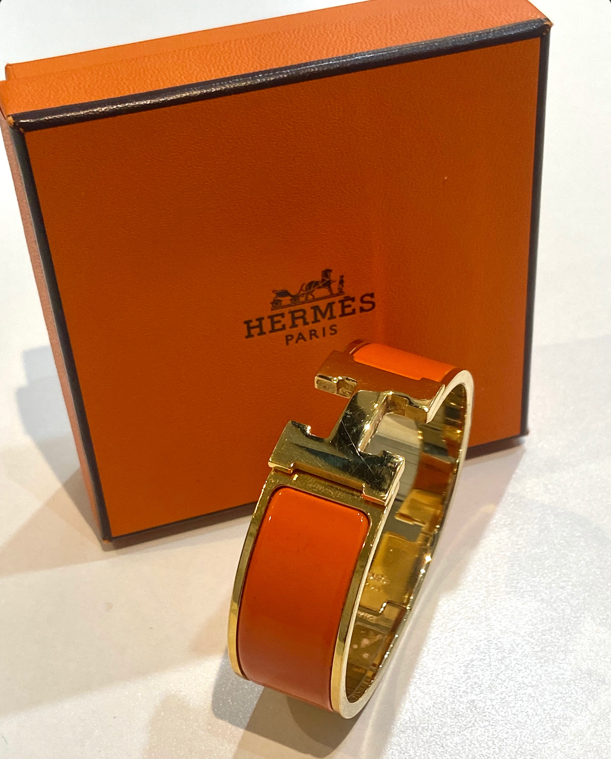 HERMÈS CLIC CLAC H BRACELET WIDE