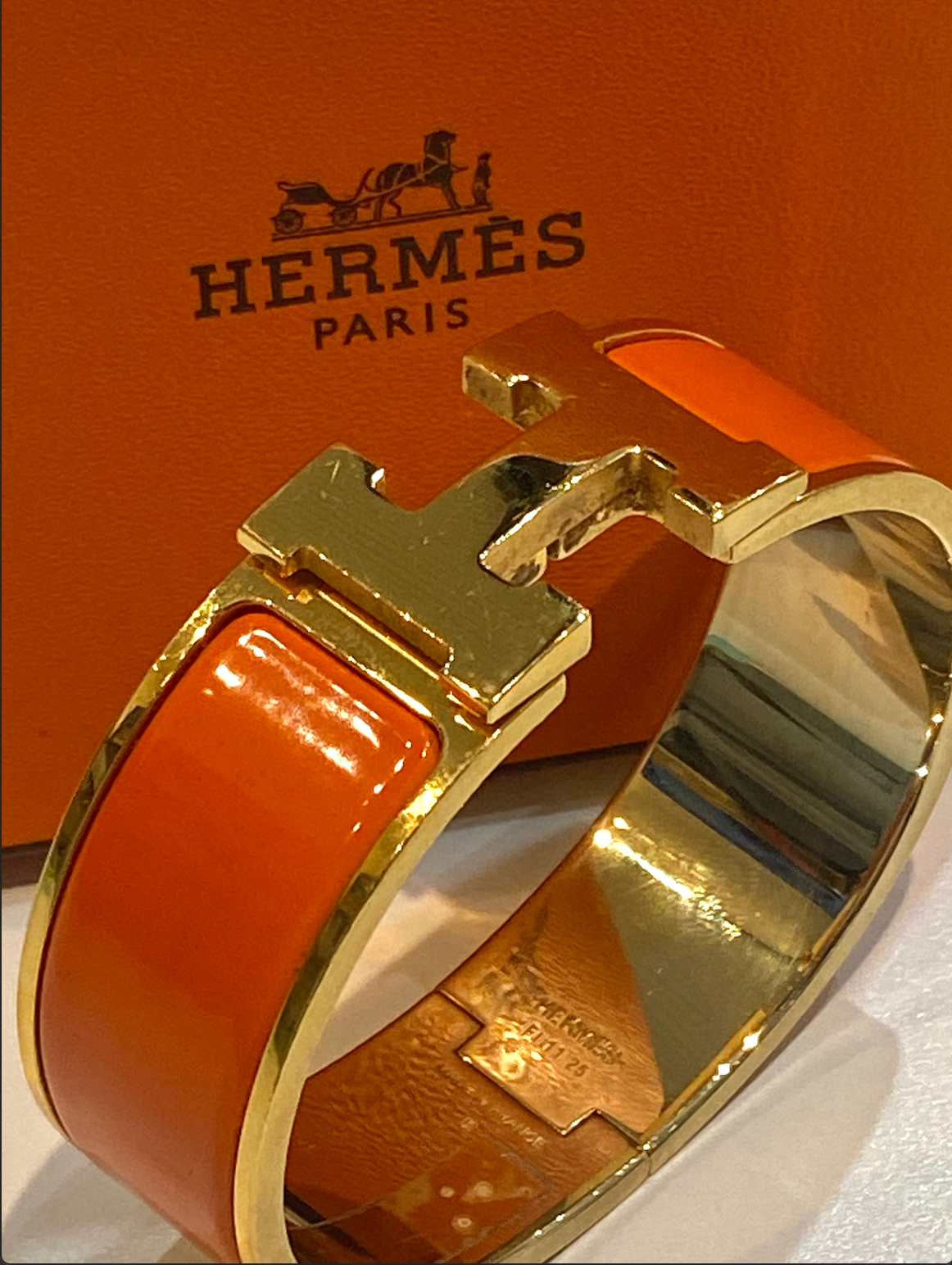 HERMÈS CLIC CLAC H BRACELET WIDE