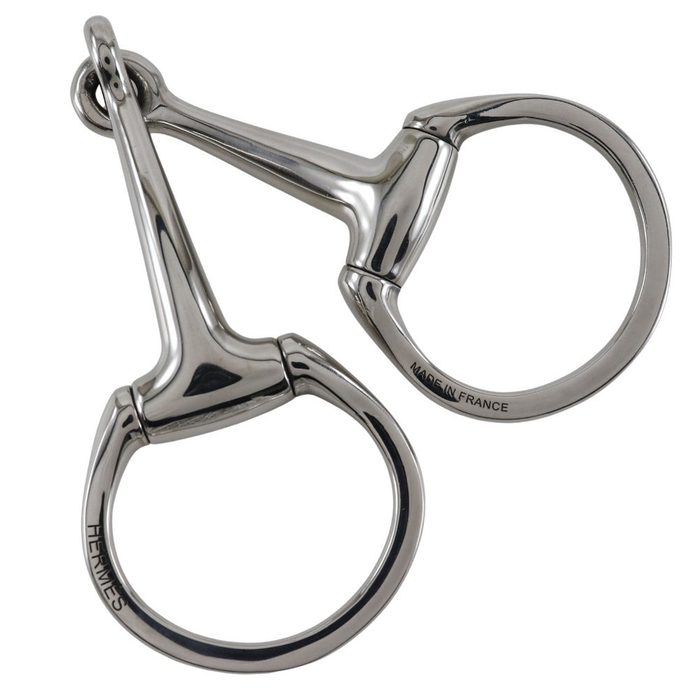 HERMES Other miscellaneous goods metallic Silver Horse Tack Muzzle Eggbat Women
