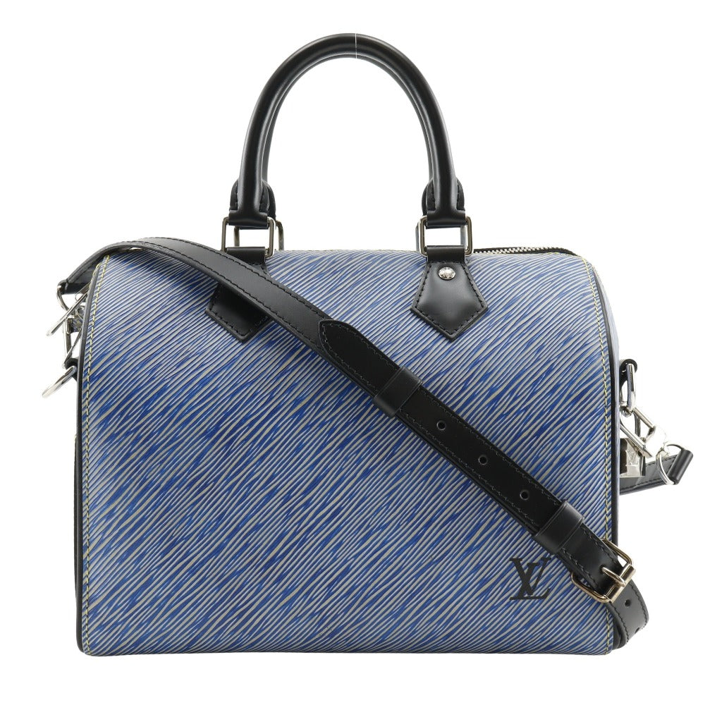 LOUIS VUITTON Handbag M51280 Epi Leather Blue 2WAYShoulder Speedy bandouliere 25