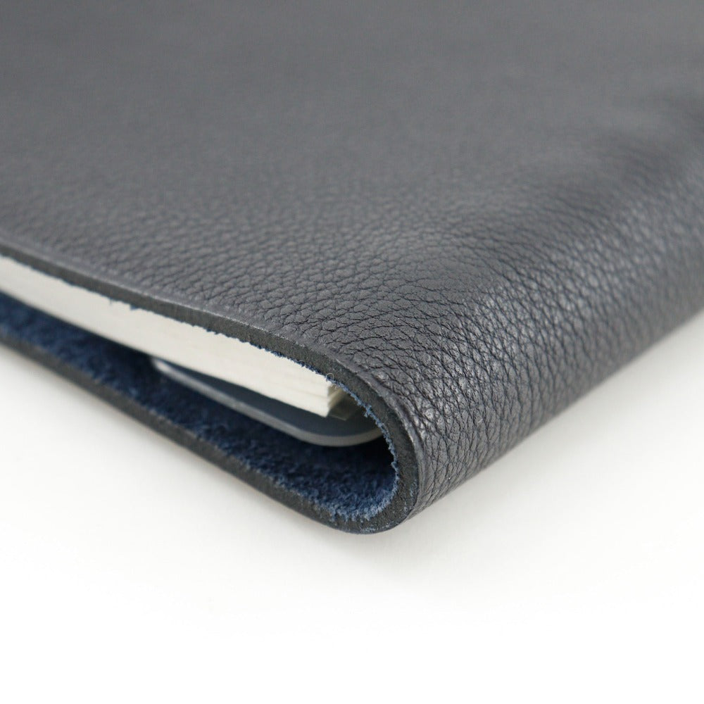 HERMES Notebook Togo Dark navy Note Notebook cover Yuris PM Women(Unisex)