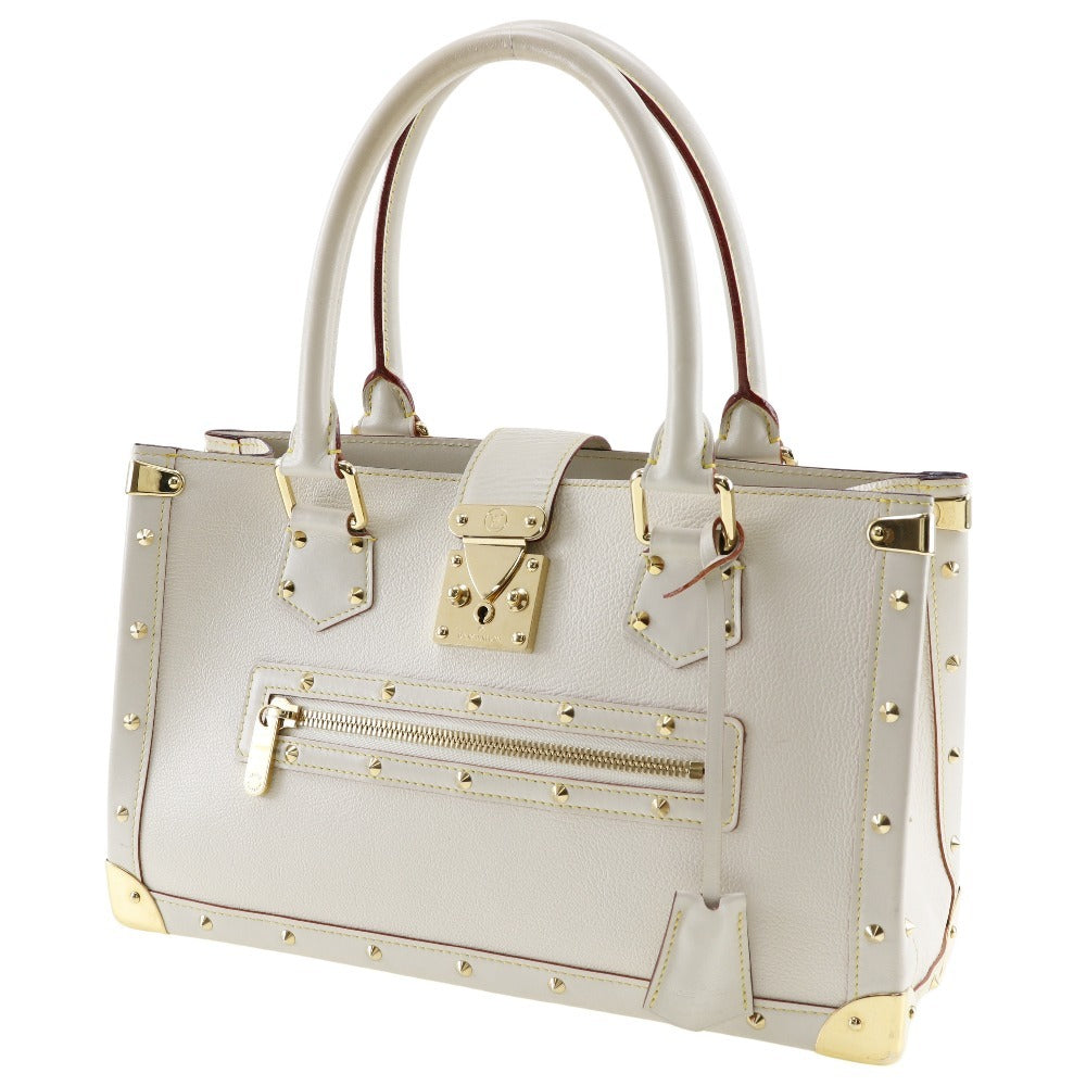 LOUIS VUITTON Handbag M91815 Goatskin Bron (White) Suhali line Fabreau Women