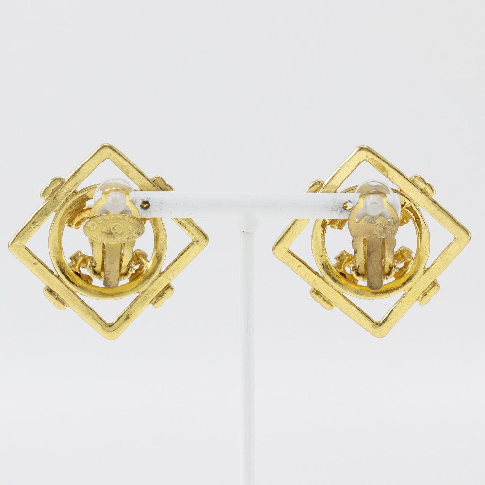 CHANEL Earring Plated Gold gold Women