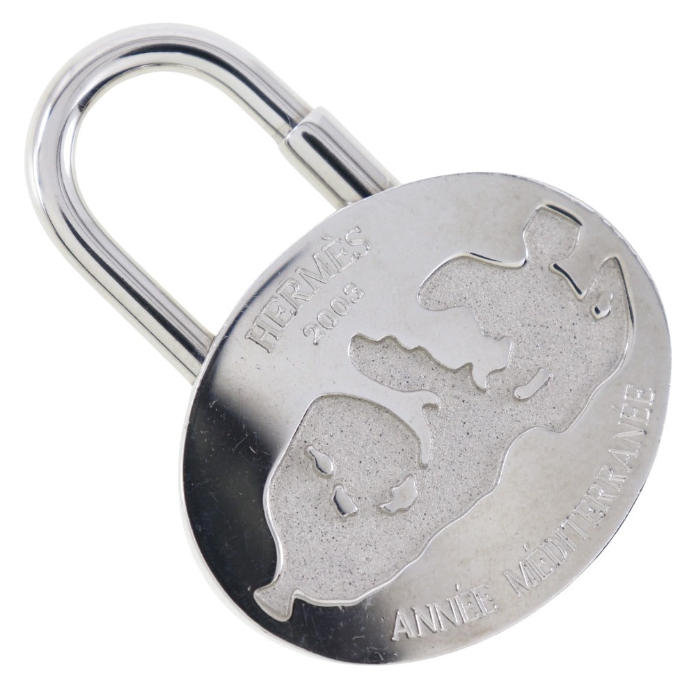 HERMES Cadena metallic Silver Mediterranean 2003 ANNEE MEDITERRANEE unisex(Unisex)