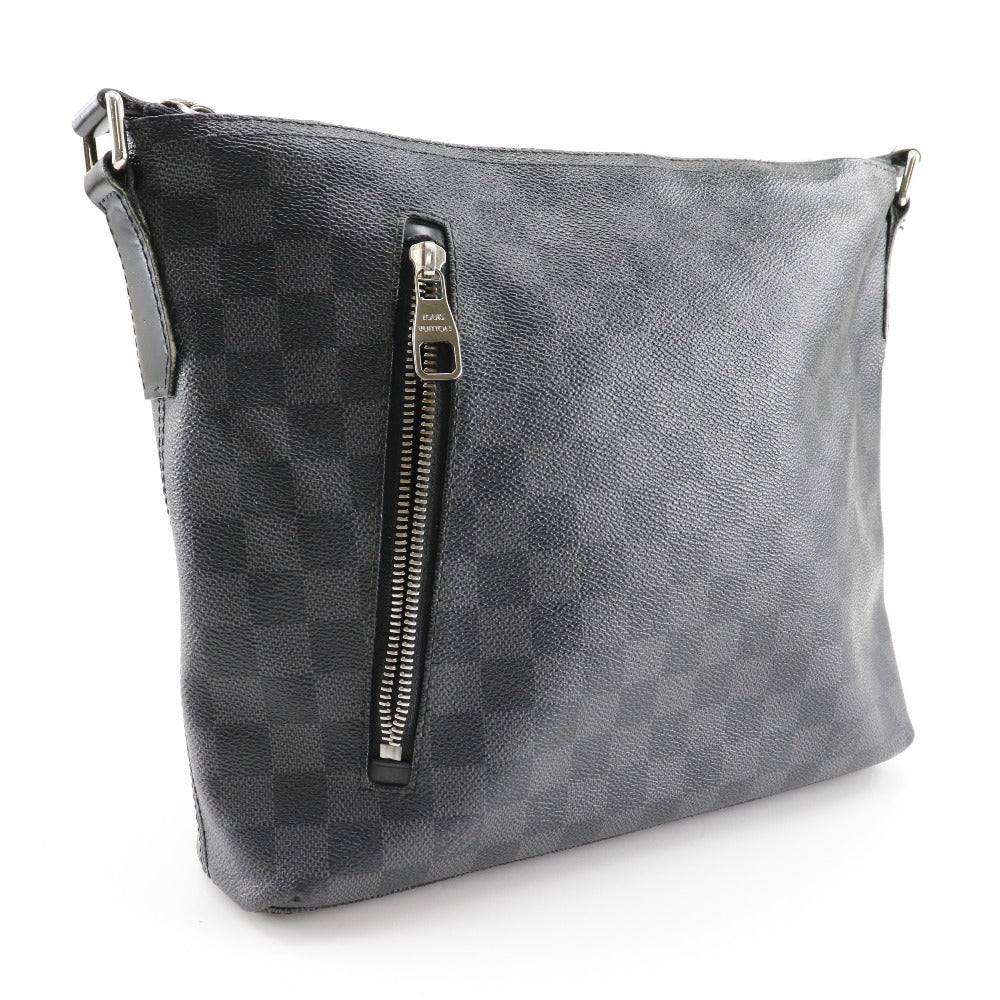 LOUIS VUITTON Shoulder Bag N41211 Damier Grafitto Canvas black Mick PM