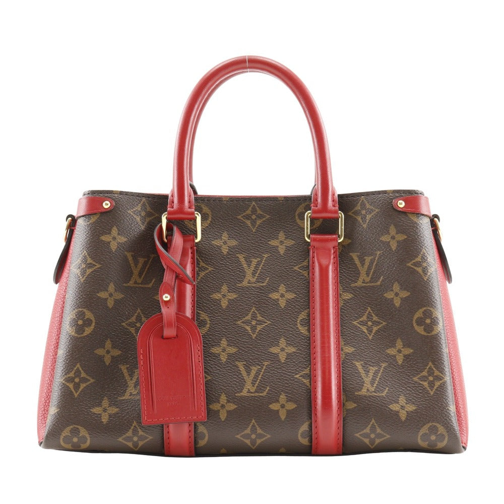 LOUIS VUITTON Handbag M44818 Monogram canvas Brown / red Sufro NV BB