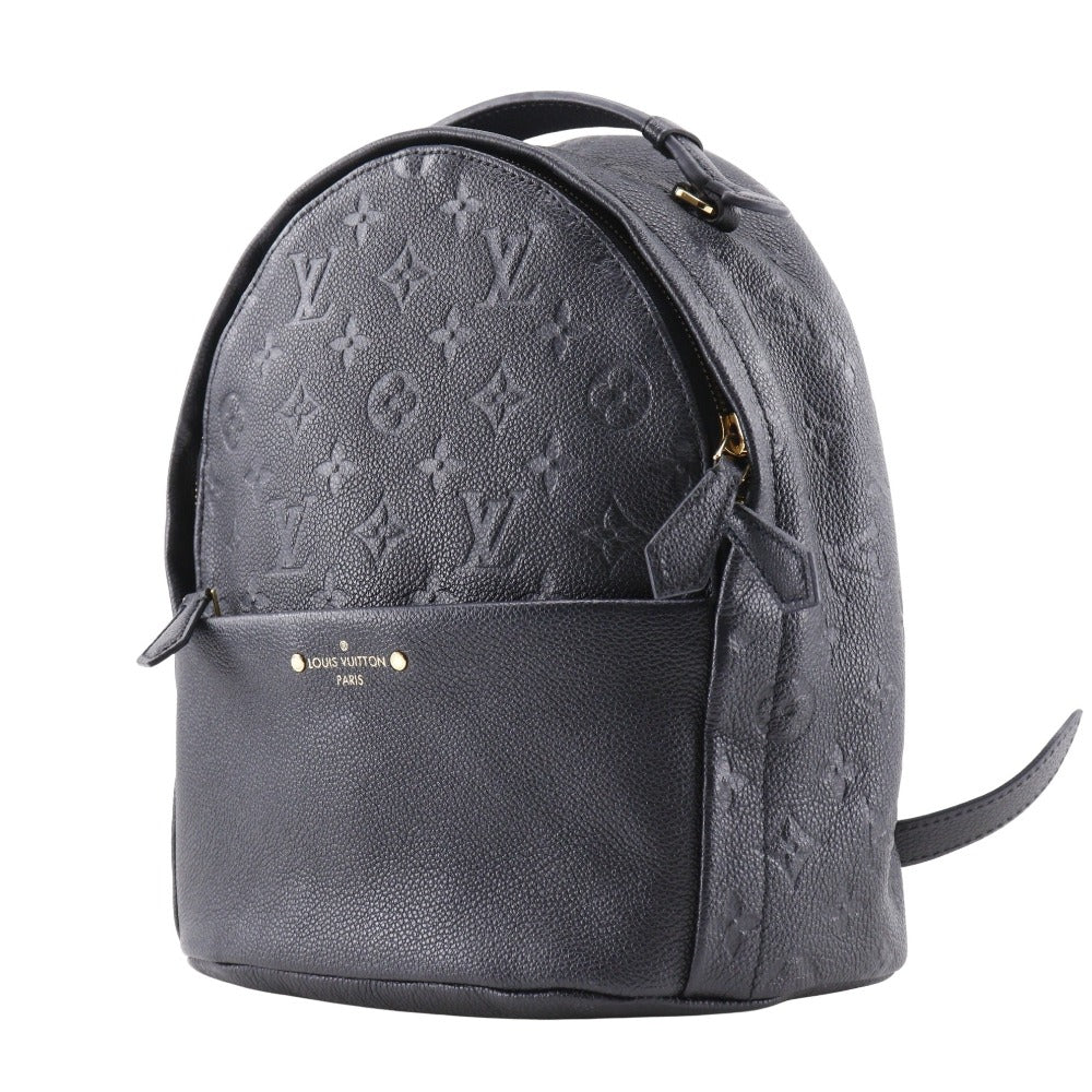LOUIS VUITTON Backpack M44016 Monogram Ann Platt black Sorbonne Women