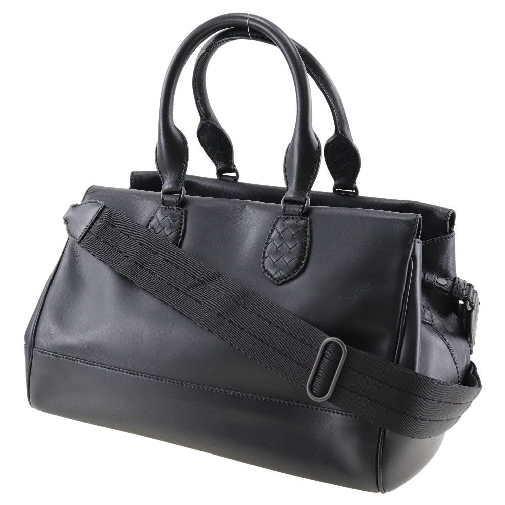 BOTTEGAVENETA Handbag Calfskin black 2WAYShoulder Women