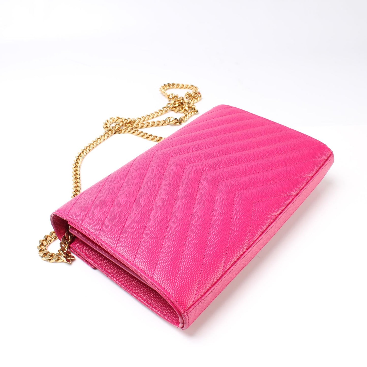 Saint Laurent Grain De Chain Wallet Bag
