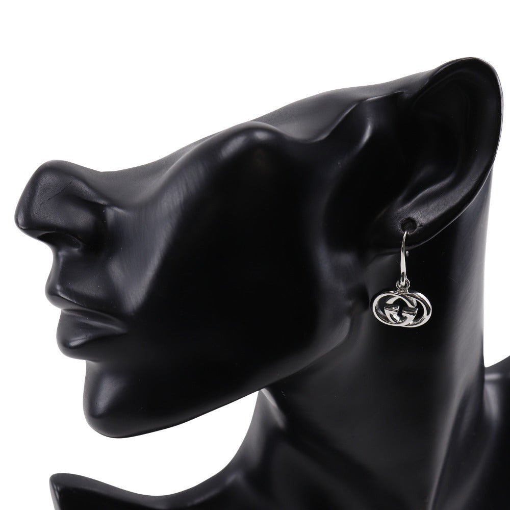 GUCCI Pierce Silver925 Silver Interlocking G Women