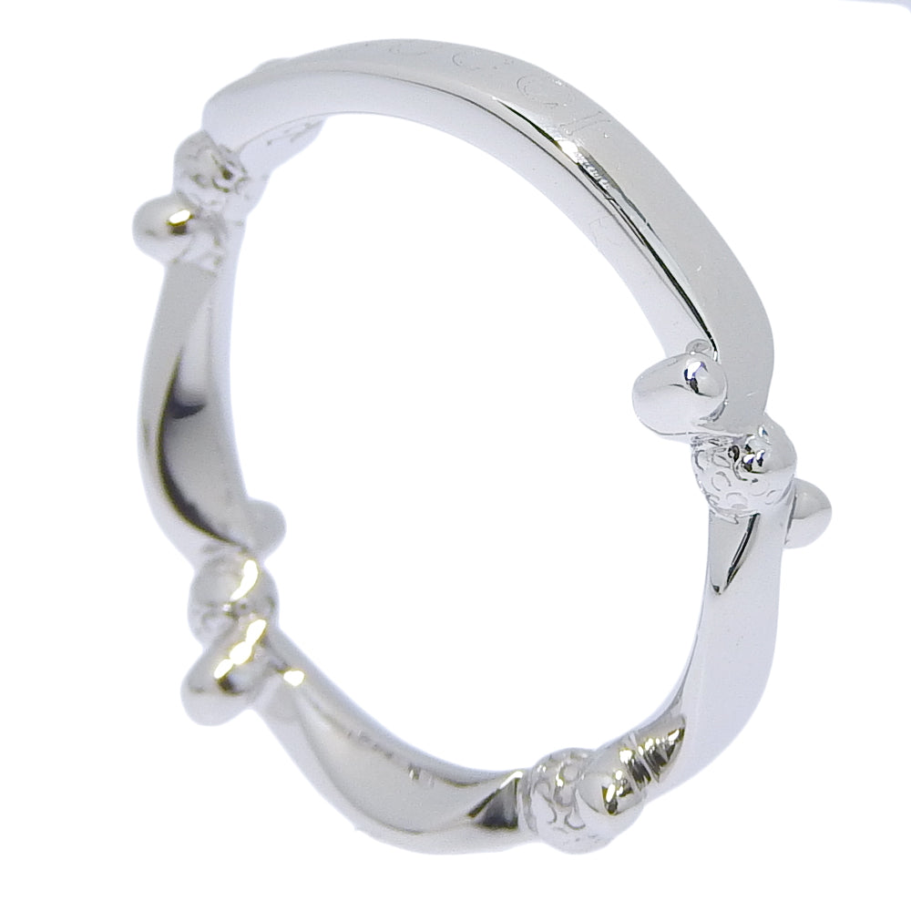 GUCCI Ring Pt950Platinum Silver Bridal Japan Exclusive Women 12