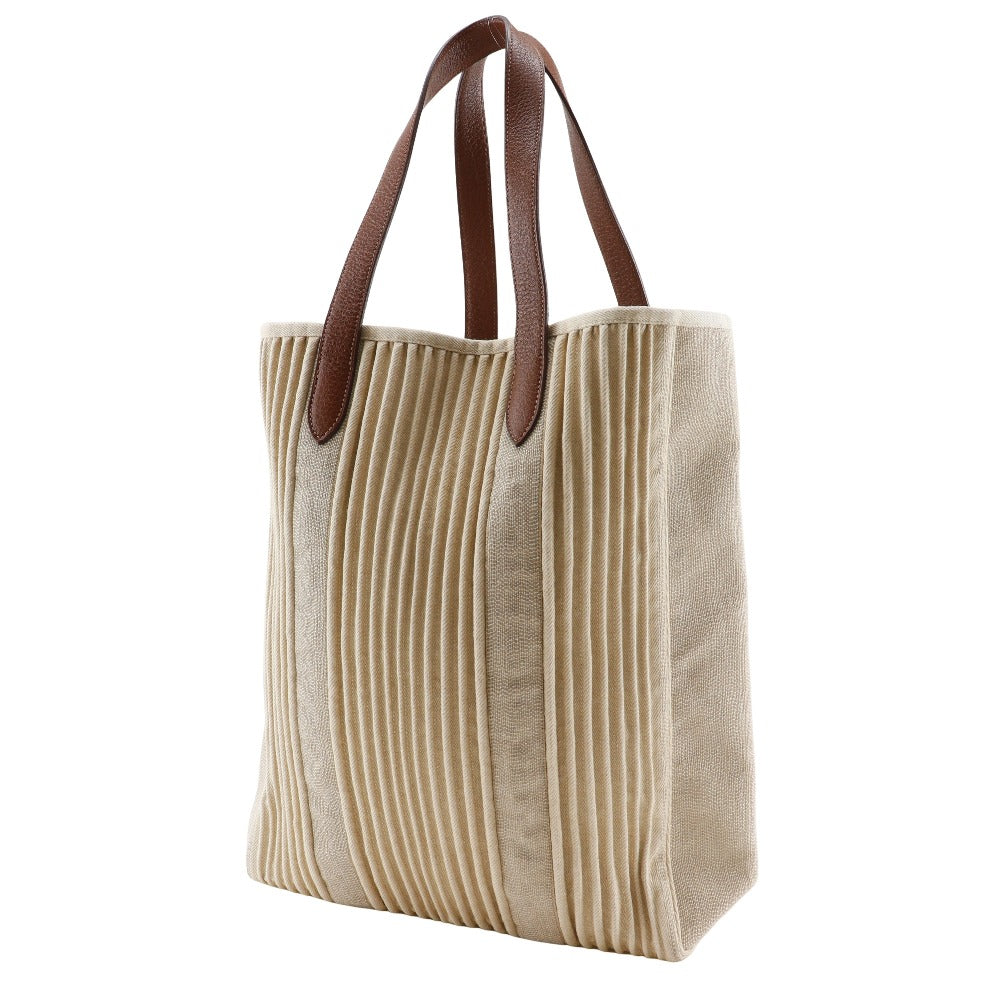 HERMES Tote Bag canvas beige Sold product Kabas Calicut unisex(Unisex)
