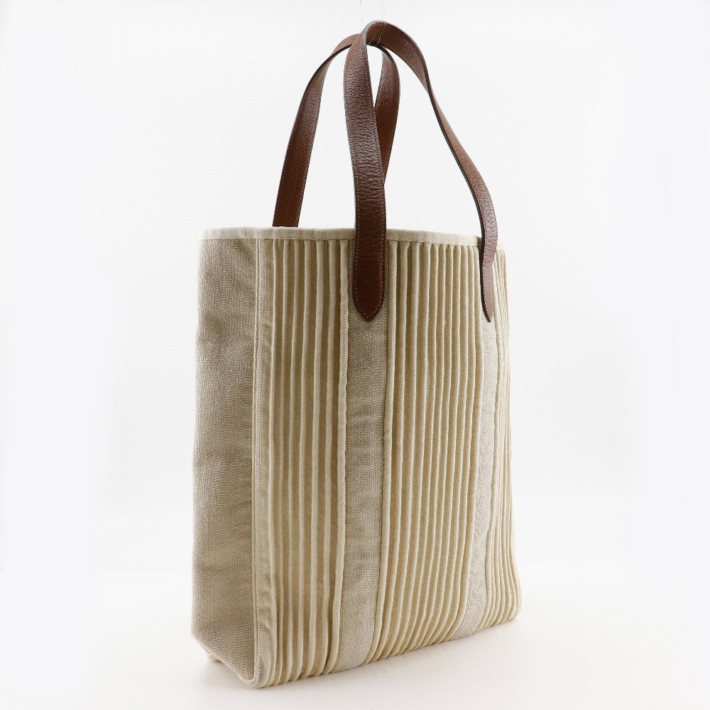 HERMES Tote Bag canvas beige Sold product Kabas Calicut unisex(Unisex)