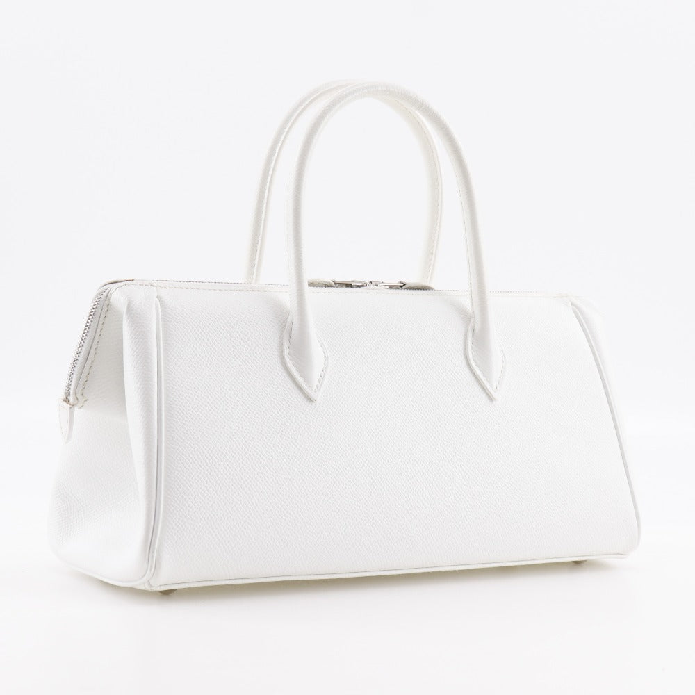 HERMES Handbag Epsom White Parribonne Bay PM Women