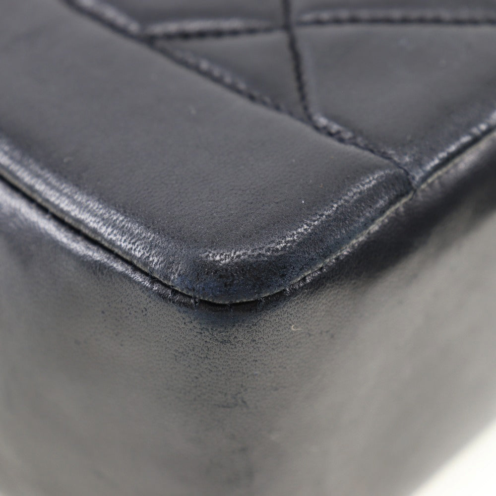 CHANEL Shoulder Bag lambskin black ChainShoulder Women