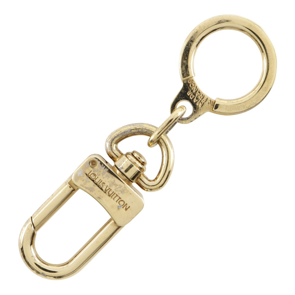 LOUIS VUITTON key ring Plated Gold gold Bag charm Key ring Anokle unisex(Unisex)