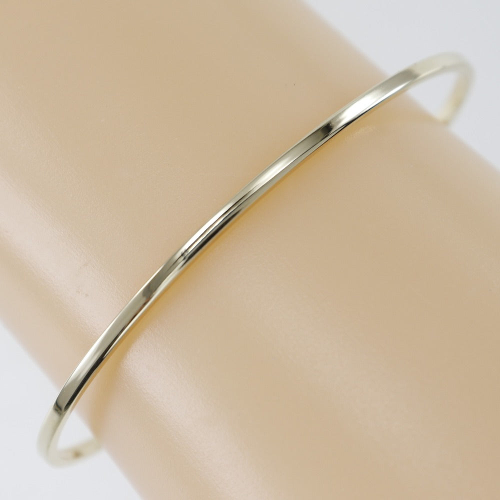 GUCCI Bangle K18 Yellow Gold, Diamond gold GG running Women 17