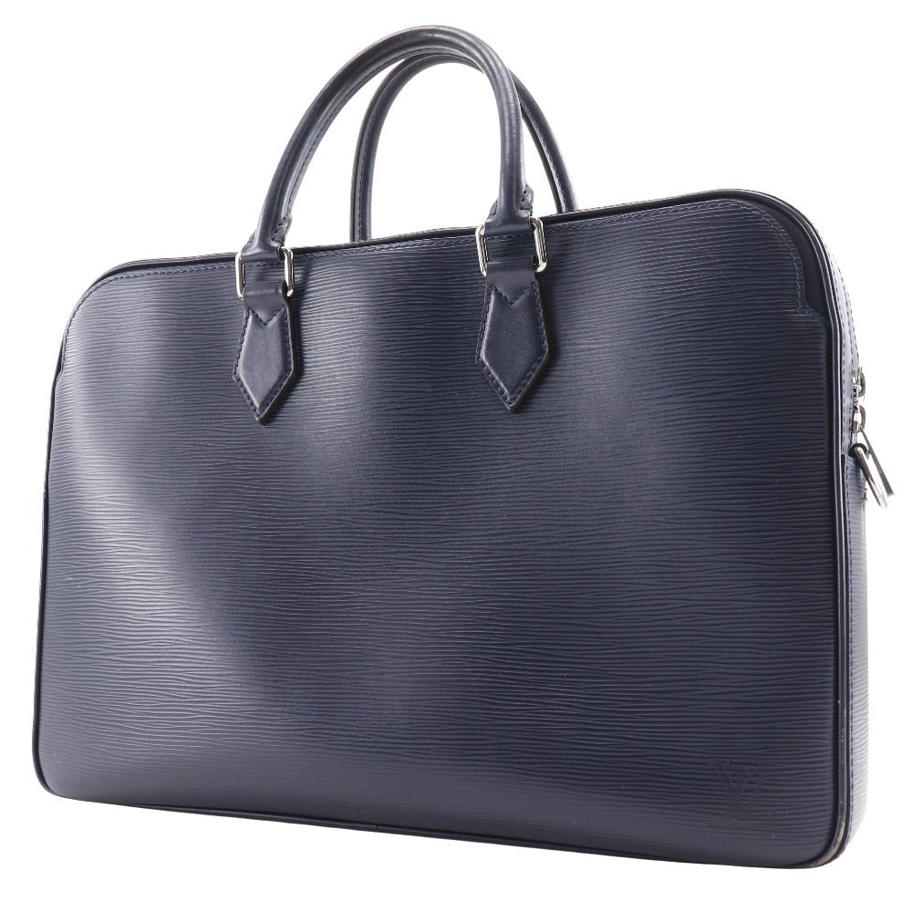 LOUIS VUITTON Business bag M54405 Epi Leather Navy blue 2WAYShoulder Dandy Briefcase MM mens