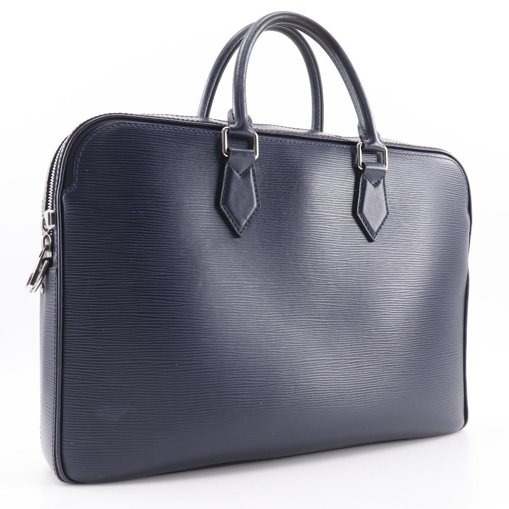LOUIS VUITTON Business bag M54405 Epi Leather Navy blue 2WAYShoulder Dandy Briefcase MM mens