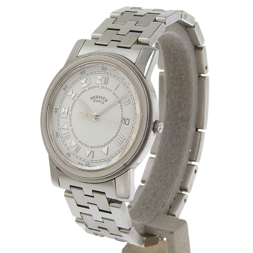 HERMES Watches Quartz Stainless Steel white Carrick White dial