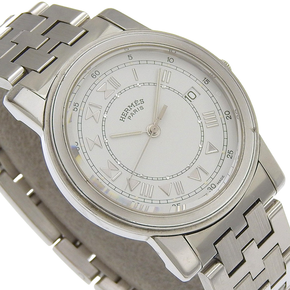 HERMES Watches Quartz Stainless Steel white Carrick White dial