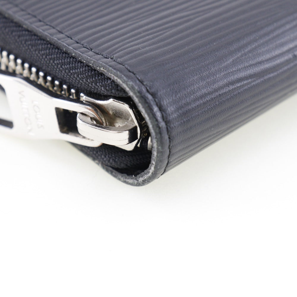 LOUIS VUITTON Long Wallet Purse M60632 Epi Leather black Zippy Organizer mens
