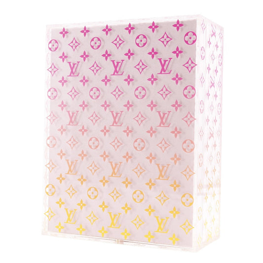 LOUIS VUITTON others acrylic pink Collector's box Monogram gradation Sunglasses case Women(Unisex)