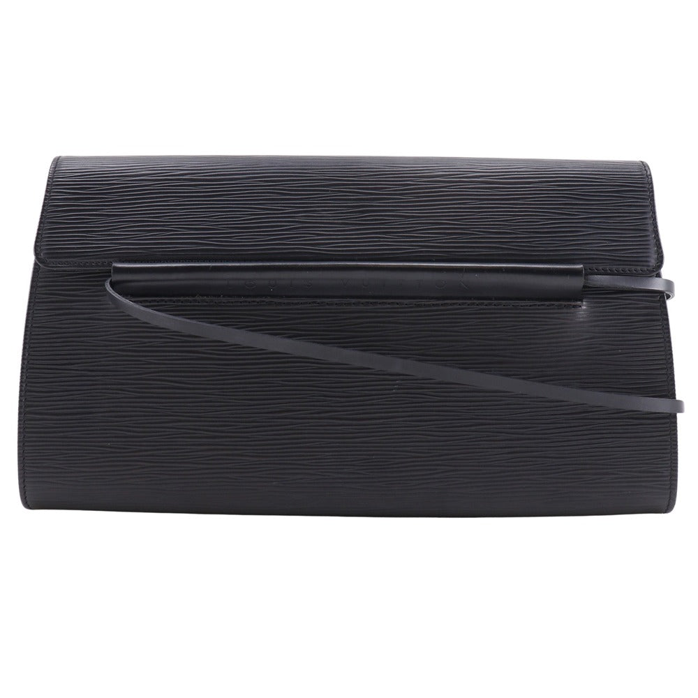 LOUIS VUITTON Shoulder Bag M52022 Epi Leather black Dinar Women