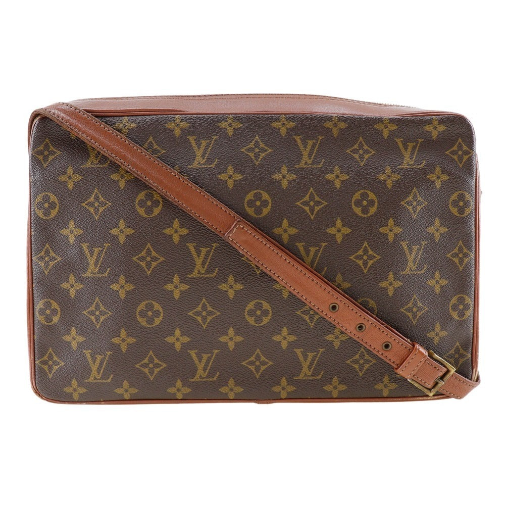 LOUIS VUITTON Shoulder Bag M51362 Monogram canvas Brown Sac bandouliere35 mens(Unisex)