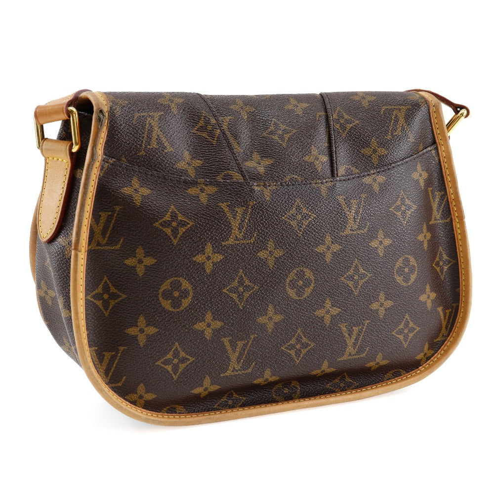 LOUIS VUITTON Shoulder Bag M40474 Monogram canvas Brown Menil Montan PM Women