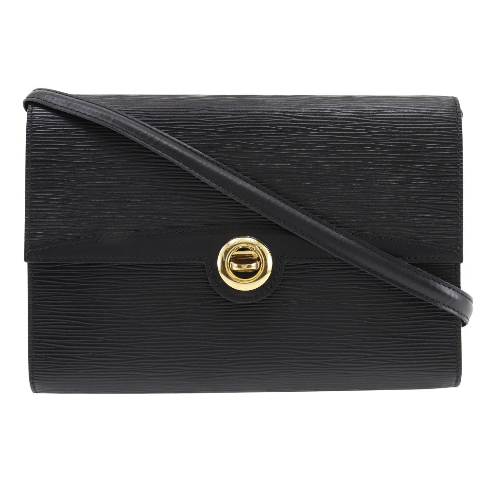 LOUIS VUITTON Shoulder Bag M52572 Epi Leather black 2-way clutch Arche Pochette Women