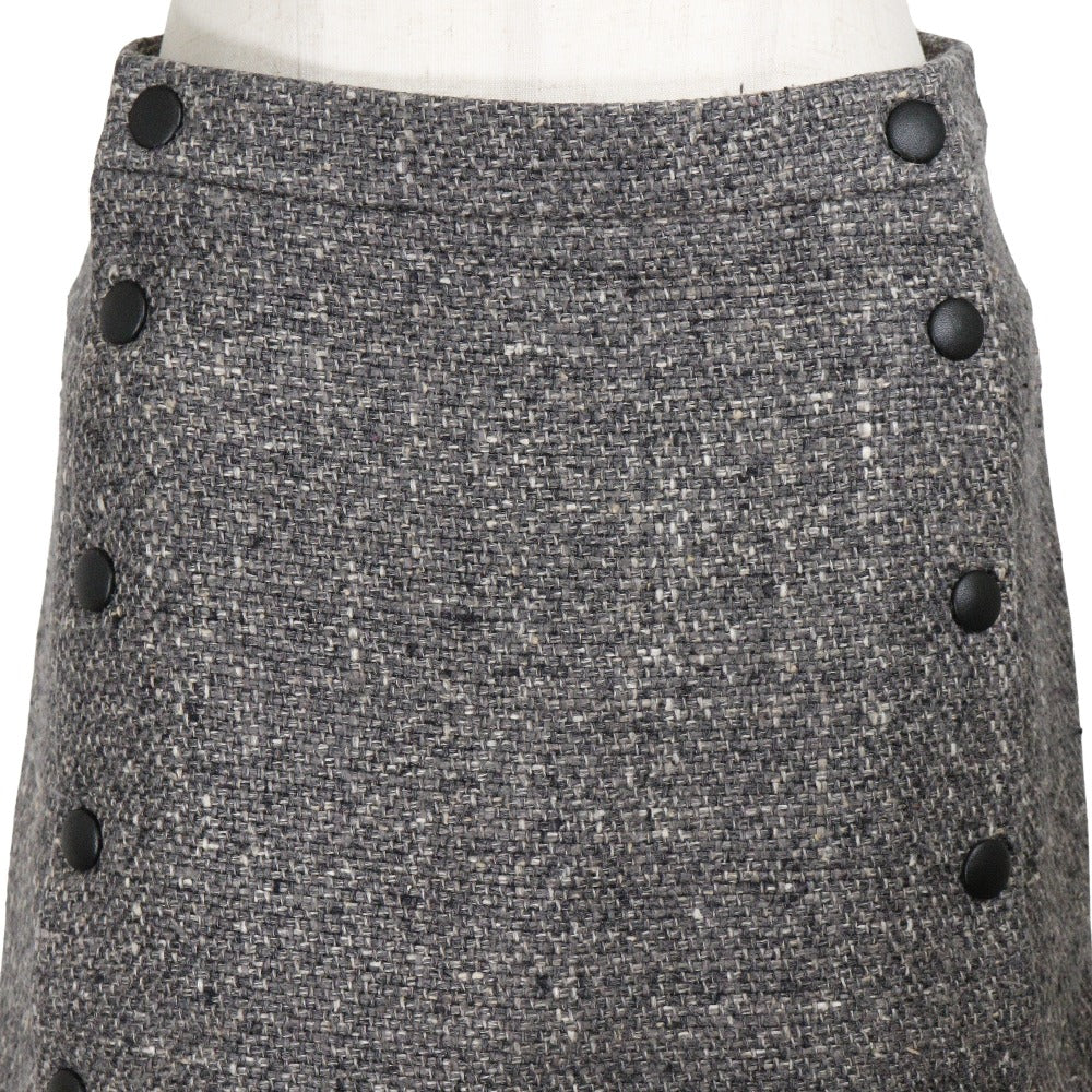 LOUIS VUITTON skirt CA36929 Rayon, Silk, Cupra gray Women 34